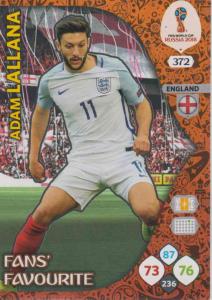 WC18 - 372  Adam Lallana (England) - Fans' Favourite