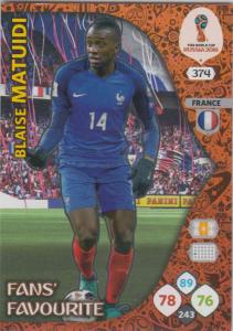 WC18 - 374  Blaise Matuidi (France) - Fans' Favourite
