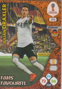 WC18 - 376  Julian Draxler (Germany) - Fans' Favourite