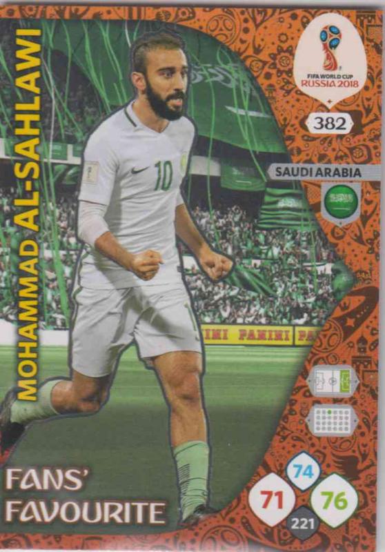 WC18 - 382  Mohammad Al-Sahlawi (Saudi Arabia) - Fans' Favourite