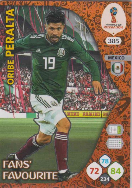 WC18 - 385  Oribe Peralta (Mexico) - Fans' Favourite