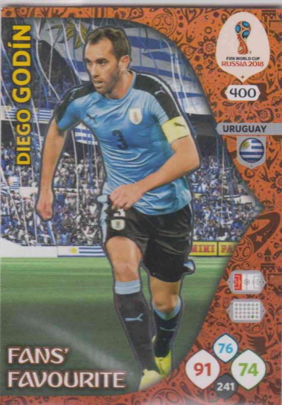 WC18 - 400  Diego Godin (Uruguay) - Fans' Favourite
