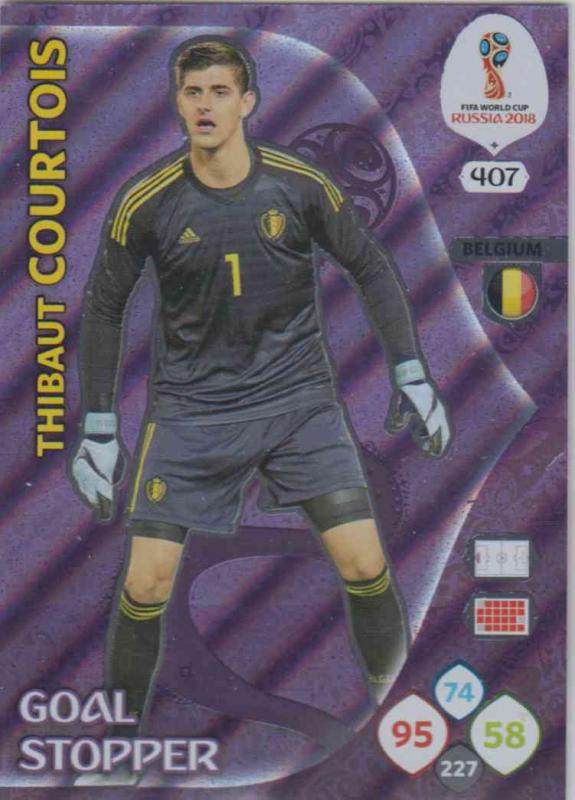WC18 - 407  Thibaut Courtois (Belgium) - Goal Stoppers