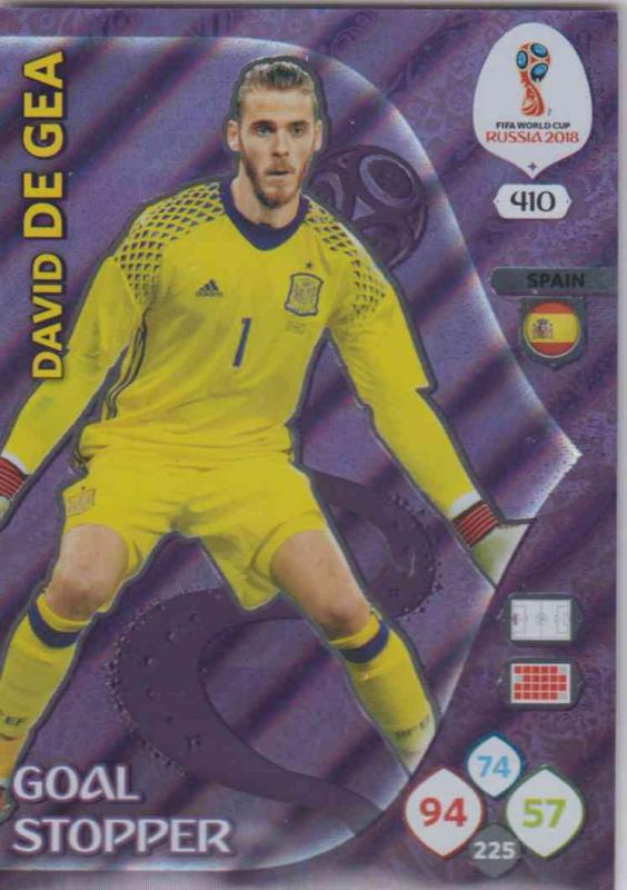 WC18 - 410  David De Gea (Spain) - Goal Stoppers