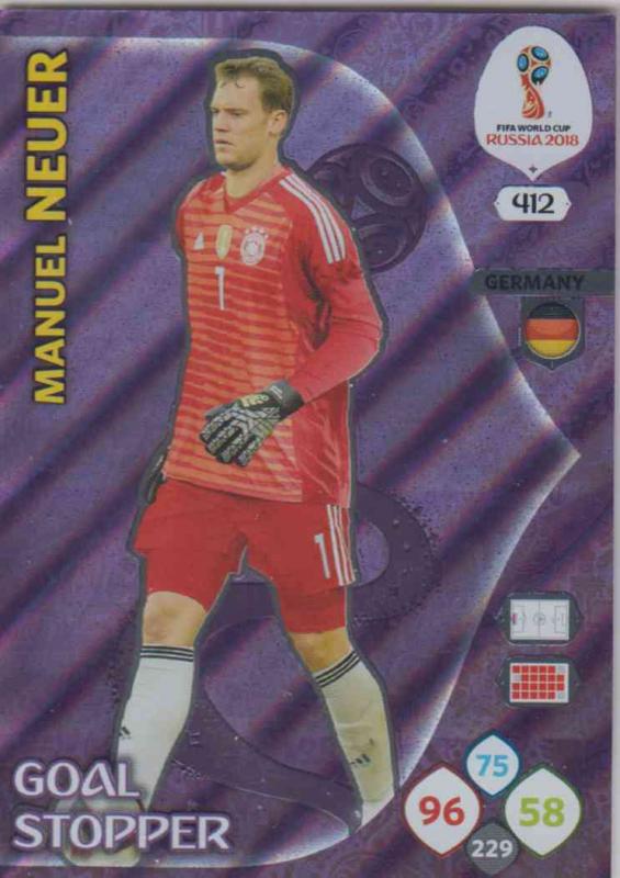 WC18 - 412  Manuel Neuer (Germany) - Goal Stoppers