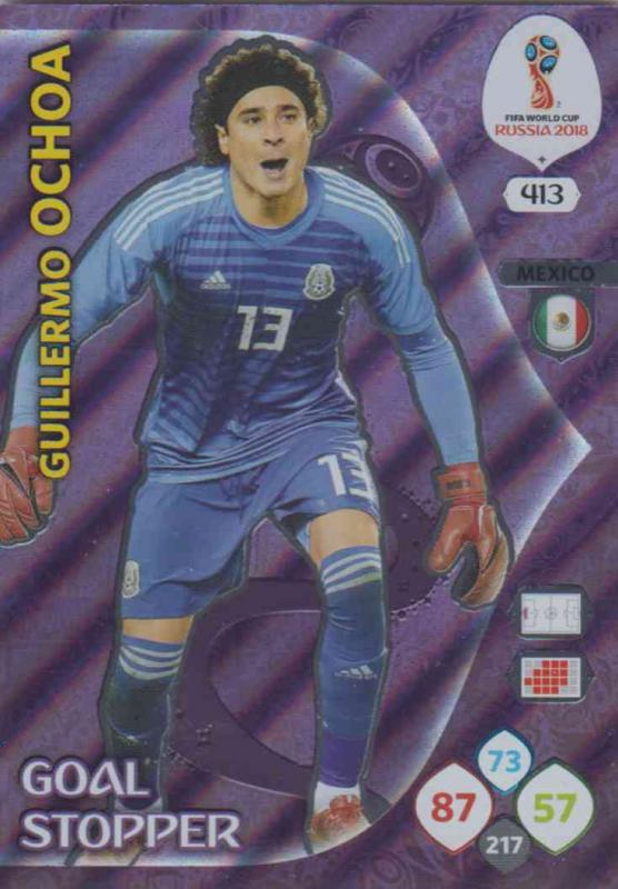 WC18 - 413  Guillermo Ochoa (Mexico) - Goal Stoppers