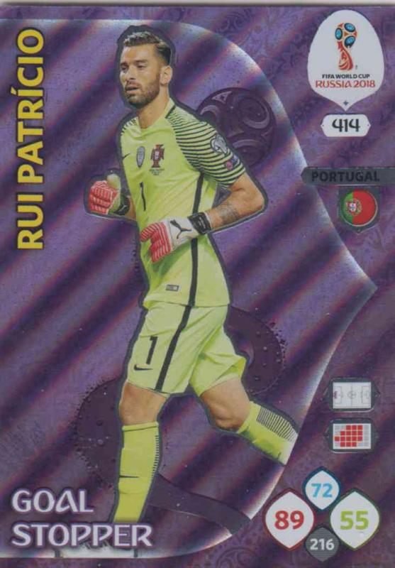 WC18 - 414  Rui Patricio (Portugal) - Goal Stoppers