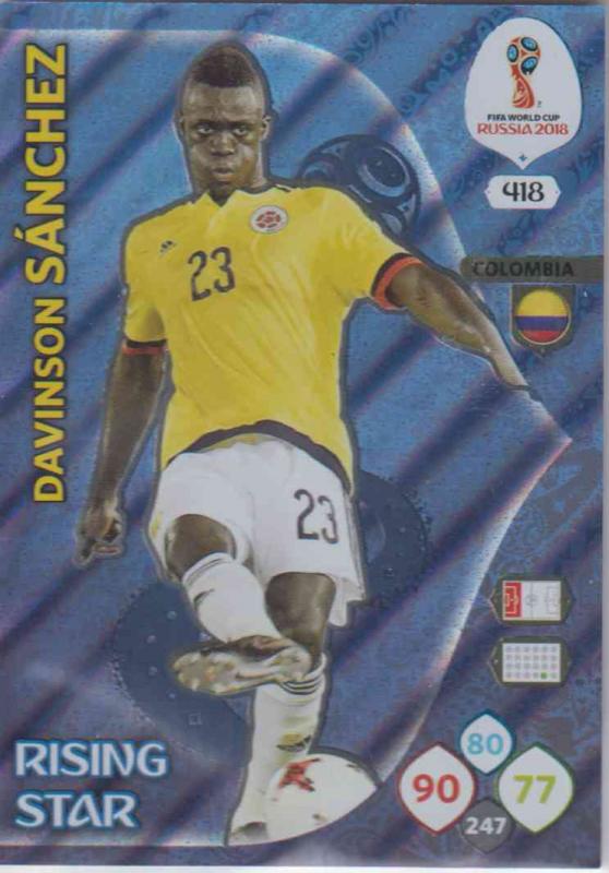 WC18 - 418  Davinson Sanchez (Colombia) - Rising Stars