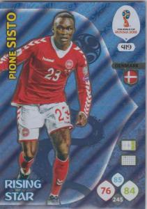 WC18 - 419  Pione Sisto (Demark) - Rising Stars