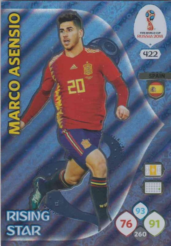 WC18 - 422  Marco Asensio (Spain) - Rising Stars