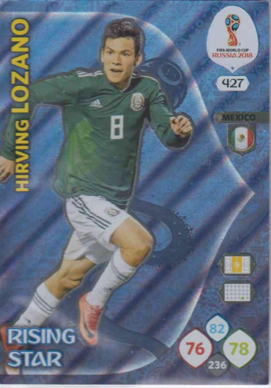 WC18 - 427  Hirving Lozano (Mexico) - Rising Stars