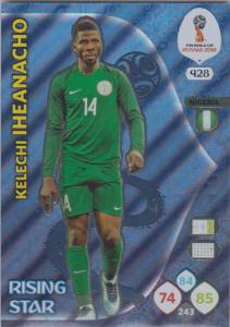 WC18 - 428  Kelechi Iheanacho (Nigeria) - Rising Stars