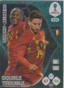 WC18 - 434  Romelu Lukaku, Dries Mertens (Belgium) - Double Trouble