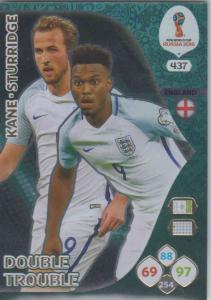 WC18 - 437  Harry Kane, Daniel Sturridge (England) - Double Trouble