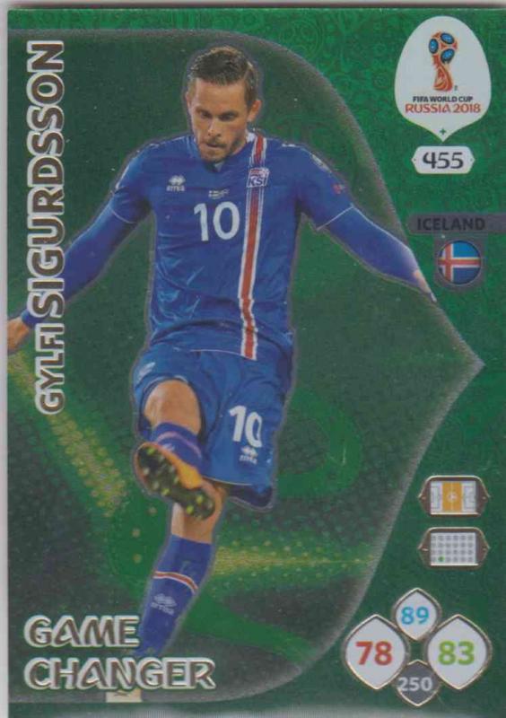 WC18 - 455  Gylfi Sigurdsson (Iceland) - Game Changers