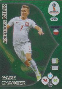 WC18 - 458  Arkadiusz Milik (Poland) - Game Changers
