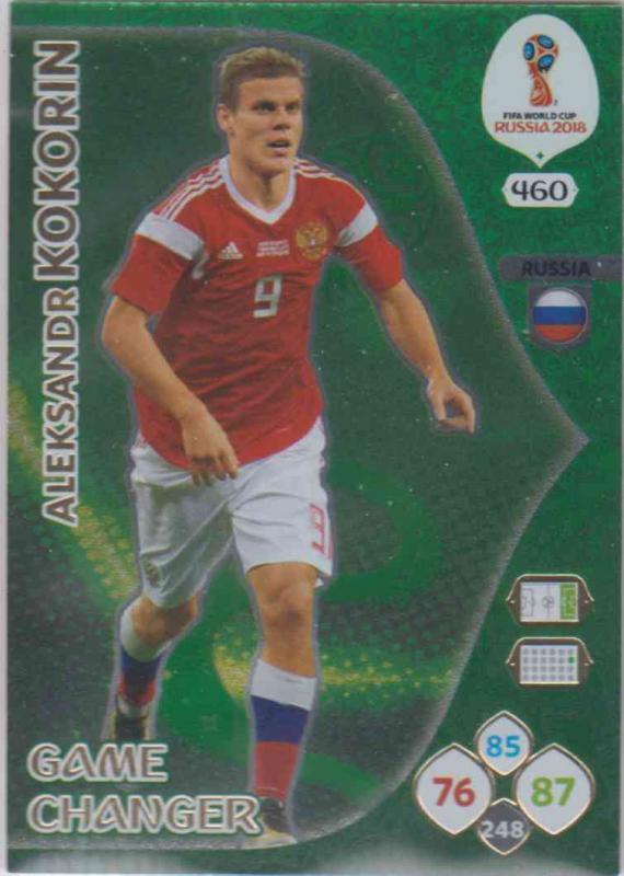 WC18 - 460  Aleksandr Kokorin (Russia) - Game Changers