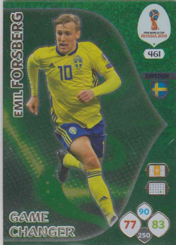 WC18 - 461  Emil Forsberg (Sweden) - Game Changers