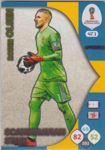 WC18 - 473  Robin Olsen (Sweden) - Scandinavian Star