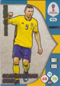 WC18 - 476  Marcus Berg (Sweden) - Scandinavian Star