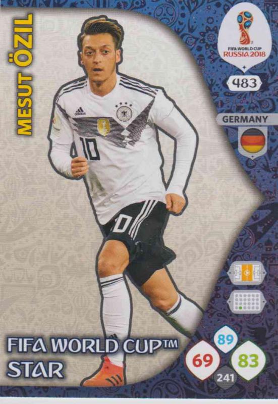 WC18 - 483  Mesut Özil (Germany) - FIFA World Cup Stars