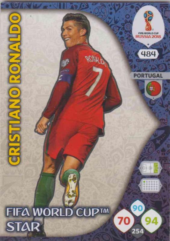 WC18 - 484  Cristiano Ronaldo (Portugal) - FIFA World Cup Stars