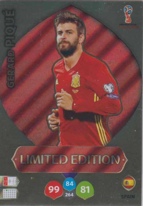 WC18 Limited Edition Gerard Pique - Limited Edition