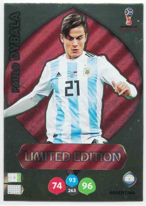 WC18 Limited Edition Paulo Dybala - Limited Edition
