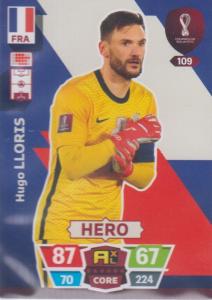 Adrenalyn World Cup 2022 - 109 - Hugo Lloris (France) - Heroes
