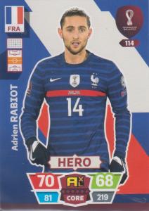 Adrenalyn World Cup 2022 - 114 - Adrien Rabiot (France) - Heroes