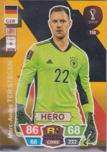 Adrenalyn World Cup 2022 - 118 - Marc-André ter Stegen (Germany) - Heroes