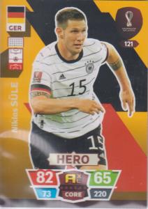 Adrenalyn World Cup 2022 - 121 - Niklas Süle (Germany) - Heroes