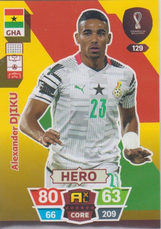 Adrenalyn World Cup 2022 - 129 - Alexander Djiku (Ghana) - Heroes