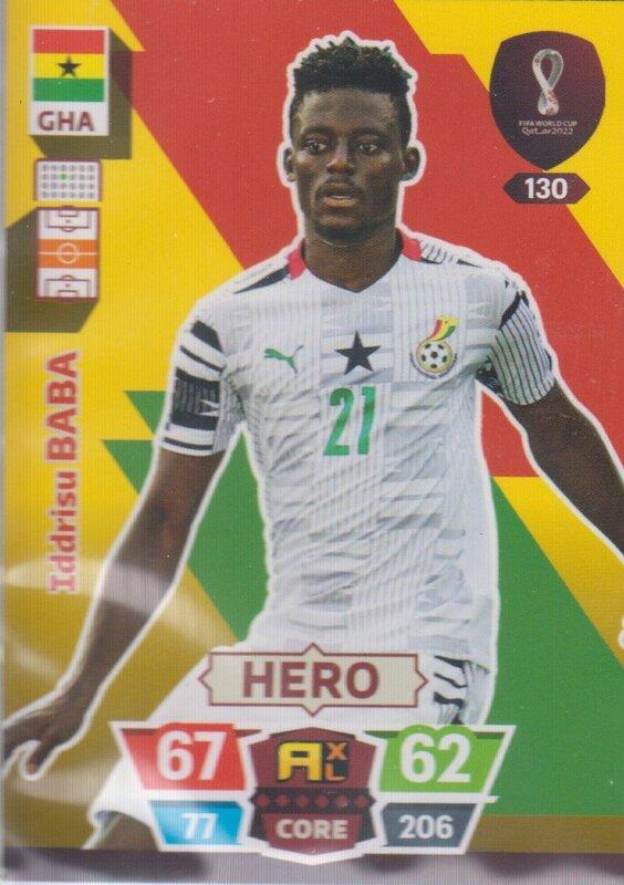 Adrenalyn World Cup 2022 - 130 - Iddrisu Baba (Ghana) - Heroes