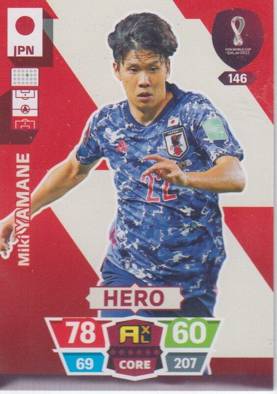 Adrenalyn World Cup 2022 - 146 - Miki Yamane (Japan) - Heroes