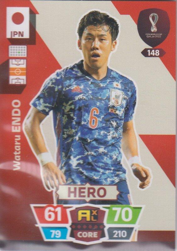 Adrenalyn World Cup 2022 - 148 - Wataru Endo (Japan) - Heroes