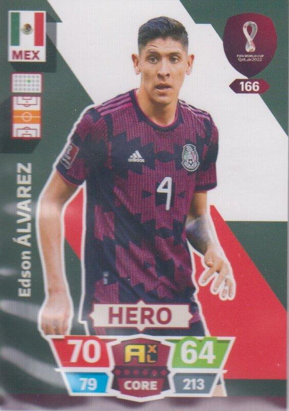 Adrenalyn World Cup 2022 - 166 - Edson Álvarez (Mexico) - Heroes
