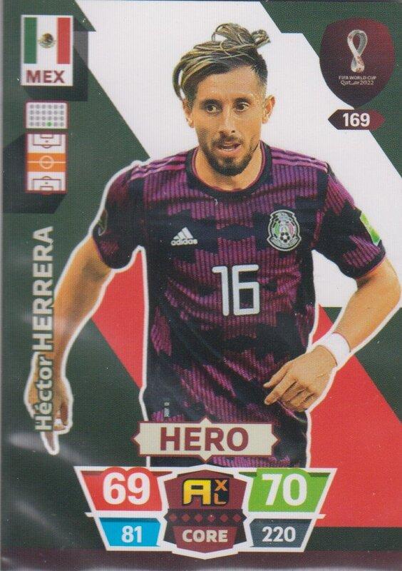 Adrenalyn World Cup 2022 - 169 - Héctor Herrera (Mexico) - Heroes