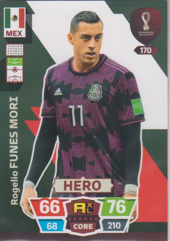 Adrenalyn World Cup 2022 - 170 - Rogelio Funes Mori (Mexico) - Heroes