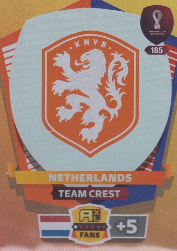 Adrenalyn World Cup 2022 - 185 - Team Crest (Netherlands) - Team Crests