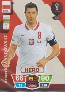 Adrenalyn World Cup 2022 - 196 - Robert Lewandowski (Poland) - Heroes