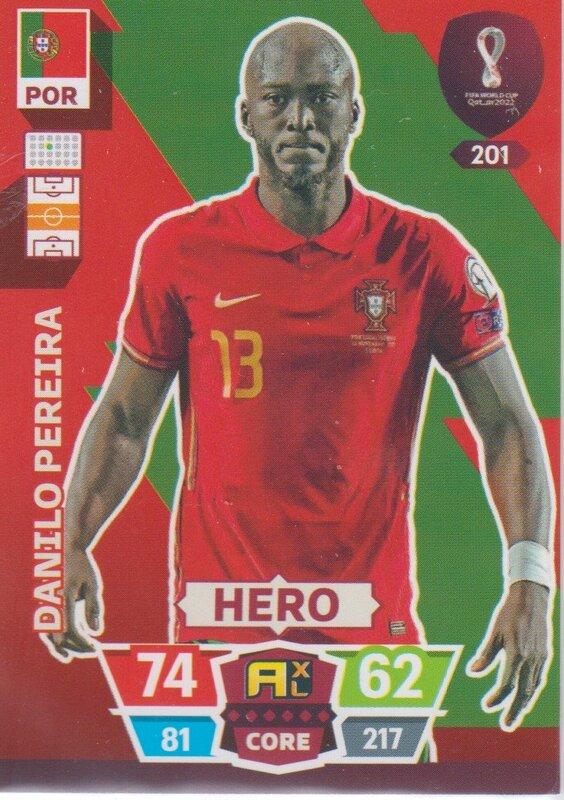 Adrenalyn World Cup 2022 - 201 - Danilo Pereira (Portugal) - Heroes