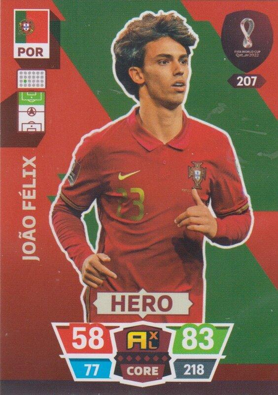 Adrenalyn World Cup 2022 - 207 - João Félix (Portugal) - Heroes
