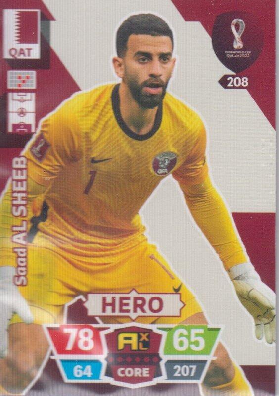 Adrenalyn World Cup 2022 - 208 - Saad Al-Sheeb (Qatar) - Heroes
