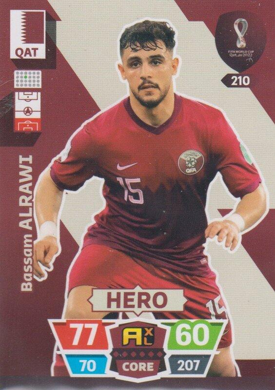 Adrenalyn World Cup 2022 - 210 - Bassam Alrawi (Qatar) - Heroes