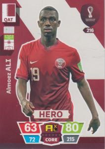 Adrenalyn World Cup 2022 - 216 - Almoez Ali (Qatar) - Heroes