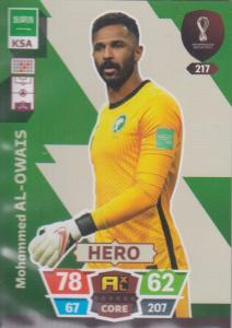 Adrenalyn World Cup 2022 - 217 - Mohammed Al-Owais (Saudi Arabia) - Heroes