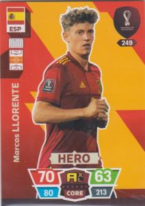 Adrenalyn World Cup 2022 - 249 - Marcos Llorente (Spain) - Heroes