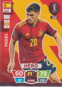 Adrenalyn World Cup 2022 - 250 - Pedri (Spain) - Heroes