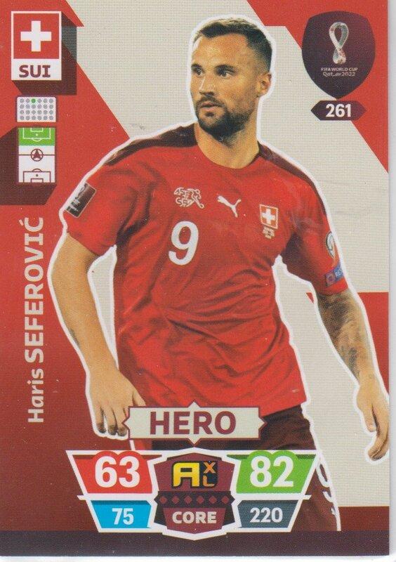 Adrenalyn World Cup 2022 - 261 - Haris Seferović (Switzerland) - Heroes